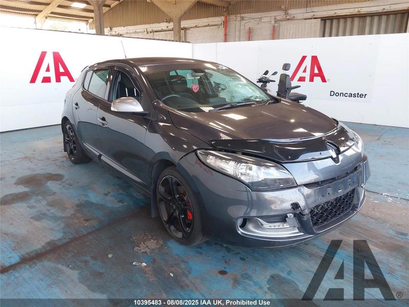 2012 RENAULT MEGANE GT LINE TOMTOM DCI 1995cc TURBO DIESEL MANUAL 6 Speed 5 DOOR HATCHBACK