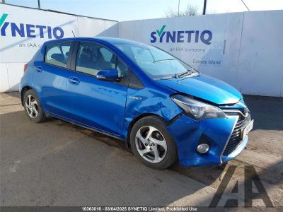 Image of 2015 TOYOTA YARIS HYBRID ICON 1497cc PETROL/ELECTRIC CVT 5 DOOR HATCHBACK