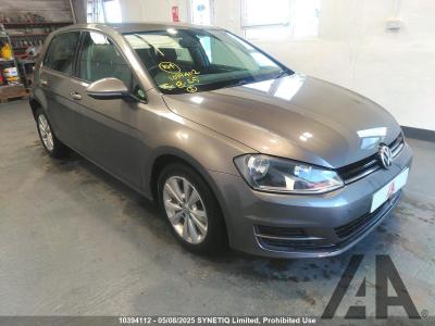 Image of 2014 VOLKSWAGEN GOLF SE TDI BLUEMOTION TECHNOLOGY D 1598cc TURBO DIESEL SEMI AUTO 7 Speed 5 DOOR HATCHBACK