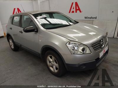 Image of 2009 NISSAN QASHQAI VISIA DCI 1461cc TURBO DIESEL MANUAL 6 Speed 5 DOOR HATCHBACK