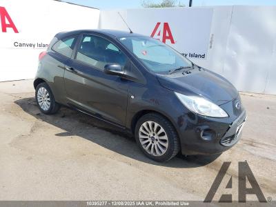 Image of 2014 FORD KA ZETEC 1242cc PETROL MANUAL 5 Speed 3 DOOR HATCHBACK