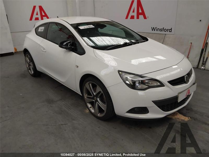 2013 VAUXHALL ASTRA GTC SRI CDTI S/S 1686cc TURBO DIESEL MANUAL 6 Speed 3 DOOR HATCHBACK