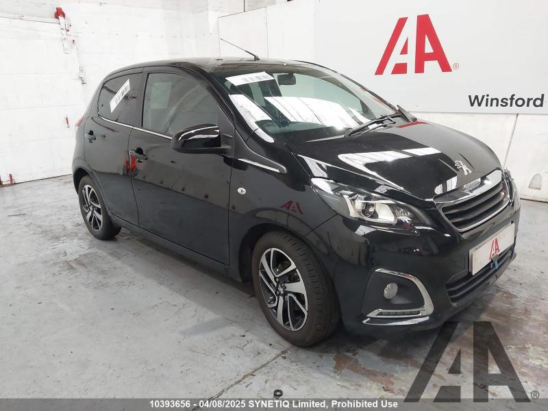 2019 PEUGEOT 108URE 998cc PETROL SEMI AUTO 5 Speed 5 DOOR HATCHBACK