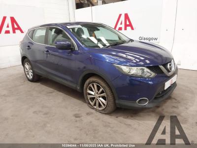 Image of 2014 NISSAN QASHQAI DCI ACENTA SMART VISION 1461cc TURBO DIESEL MANUAL 6 Speed 5 DOOR HATCHBACK