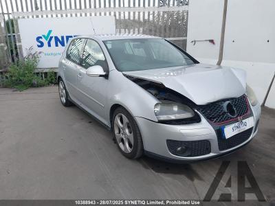 Image of 2007 VOLKSWAGEN GOLF GTI 1984cc TURBO PETROL MANUAL 6 Speed 5 DOOR HATCHBACK