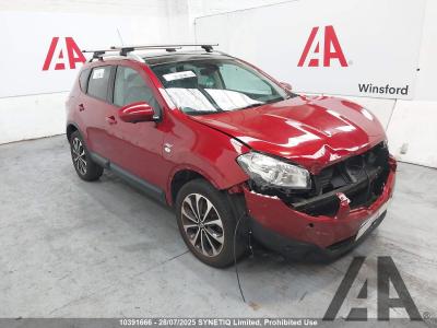 Image of 2013 NISSAN QASHQAI N-TEC PLUS DCI 1461cc TURBO DIESEL MANUAL 6 Speed 5 DOOR HATCHBACK