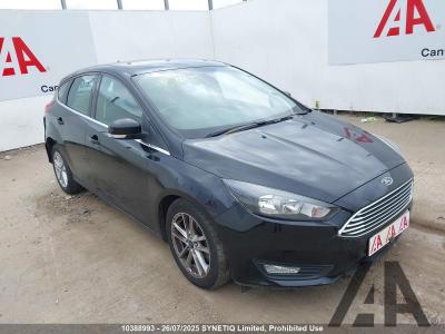Image of 2016 FORD FOCUS ZETEC 999cc TURBO PETROL MANUAL 5 Speed 5 DOOR HATCHBACK