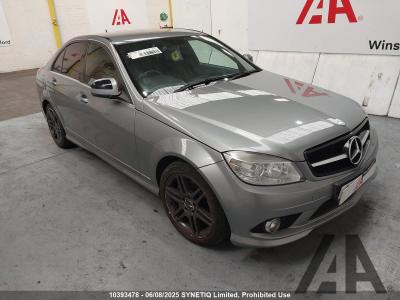 Image of 2008 MERCEDES C-CLASS C200 CDI SPORT 2148cc TURBO DIESEL AUTOMATIC 4 DOOR SALOON
