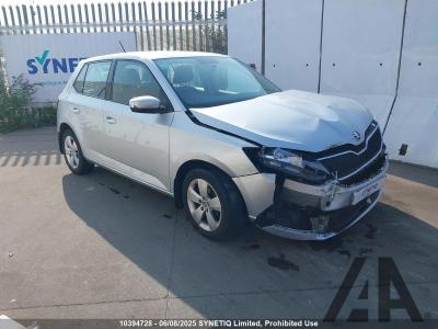 Image of 2016 SKODA FABIA SE MPI 999cc PETROL MANUAL 5 Speed 5 DOOR HATCHBACK