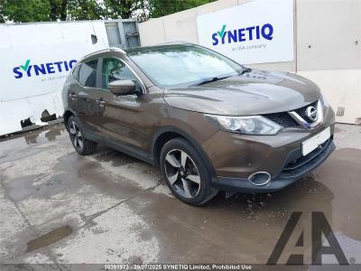 Image of 2015 NISSAN QASHQAI DCI N-TEC PLUS 1461cc TURBO DIESEL MANUAL 6 Speed 5 DOOR HATCHBACK
