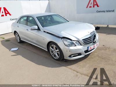 Image of 2009 MERCEDES E-CLASS E350 CDI BLUEEFFICIENCY AVANTG 2987cc TURBO DIESEL AUTOMATIC 4 DOOR SALOON