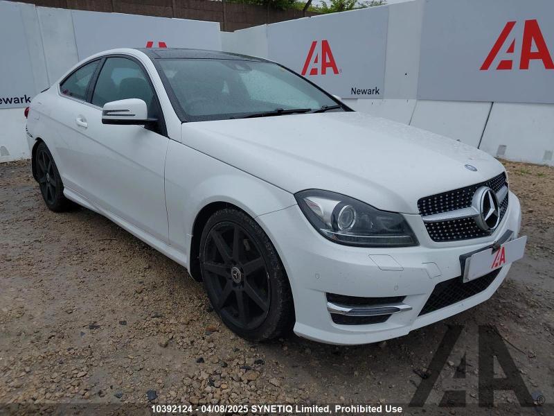 2015 MERCEDES C-CLASS C250 CDI AMG SPORT EDITION PRE 2143cc TURBO DIESEL AUTOMATIC 2 DOOR COUPE