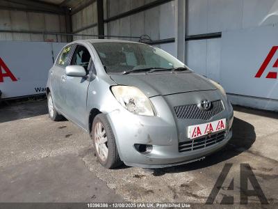 Image of 2007 TOYOTA YARIS TR VVTI 1296cc PETROL MANUAL 5 Speed 5 DOOR HATCHBACK