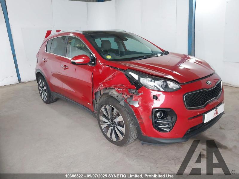 2017 KIA SPORTAGE CRDI KX-5 1995cc TURBO DIESEL AUTOMATIC 6 Speed 5 DOOR ESTATE