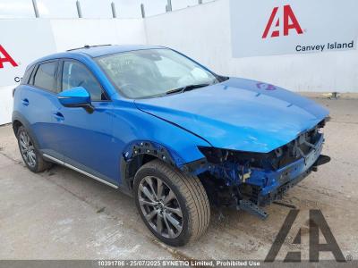 Image of 2018 MAZDA CX-3 SPORT NAV PLUS 1998cc PETROL MANUAL 6 Speed 5 DOOR HATCHBACK