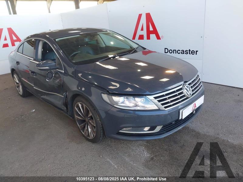 2013 VOLKSWAGEN CC GT TDI BLUEMOTION TECHNOLOGY 1968cc TURBO DIESEL MANUAL 4 DOOR COUPE