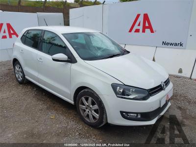 Image of 2012 VOLKSWAGEN POLO MATCH 1390cc PETROL MANUAL 5 Speed 5 DOOR HATCHBACK