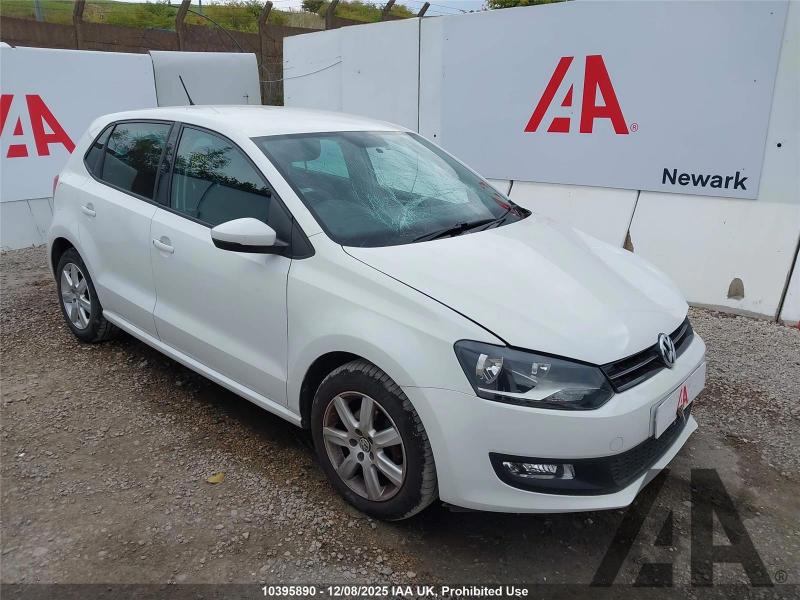 2012 VOLKSWAGEN POLO MATCH 1390cc PETROL MANUAL 5 Speed 5 DOOR HATCHBACK