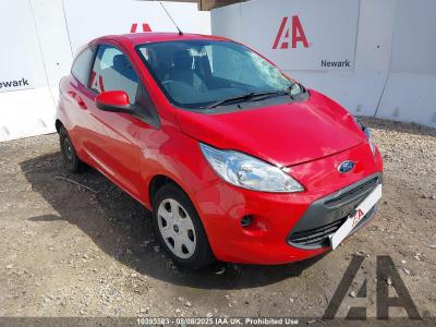 Image of 2012 FORD KA EDGE 1242cc PETROL MANUAL 5 Speed 3 DOOR HATCHBACK
