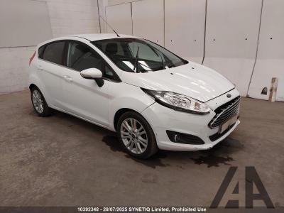 Image of 2014 FORD FIESTA ZETEC 998cc TURBO PETROL MANUAL 5 Speed 5 DOOR HATCHBACK