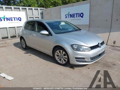Image of 2014 VOLKSWAGEN GOLF SE TDI BLUEMOTION TECHNOLOGY 1598cc TURBO DIESEL MANUAL 5 Speed 5 DOOR HATCHBACK