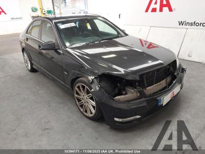 Image of 2012 MERCEDES C-CLASS C250 CDI BLUEEFFICIENCY SPORT 2143cc TURBO DIESEL MANUAL 4 DOOR SALOON