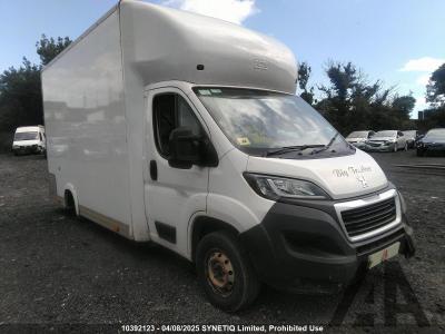Image of 2018 PEUGEOT BOXER BLUE HDI 335 L3 F/C 1997cc TURBO DIESEL MANUAL CHASSIS CAB