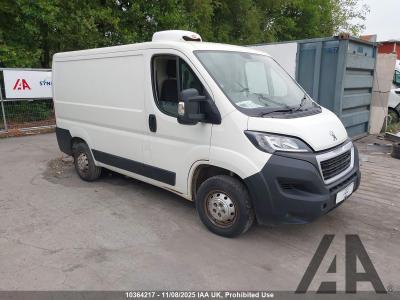 Image of 2020 PEUGEOT BOXER BLUEHDI 333 L1H1 PROFESSIONAL 2179cc TURBO DIESEL MANUAL 5 DOOR PANEL VAN