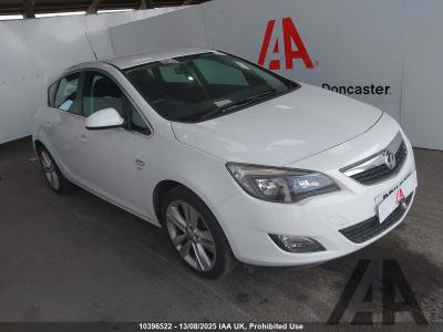 Image of 2011 VAUXHALL ASTRA SRI 1364cc TURBO PETROL MANUAL 6 Speed 5 DOOR HATCHBACK