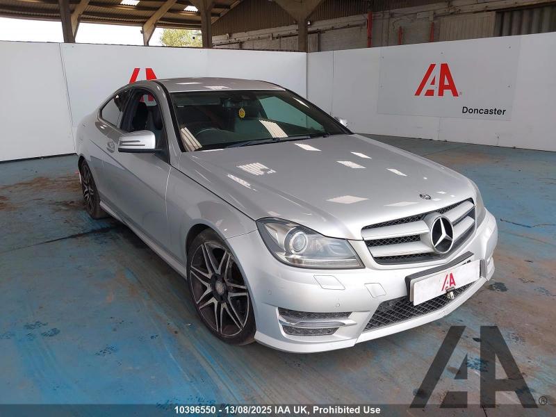 2012 MERCEDES C-CLASS C250 CDI BLUEEFFICIENCY AMG SP 2143cc TURBO DIESEL AUTOMATIC 2 DOOR COUPE