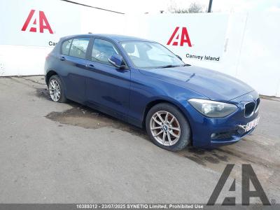 Image of 2014 BMW 1 SERIES 116D SE 1995cc TURBO DIESEL MANUAL 5 DOOR HATCHBACK