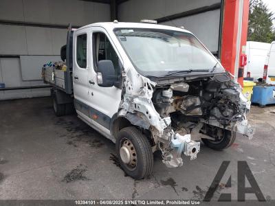 Image of 2020 FORD TRANSIT 350 LEADER C/C ECOBLUE 1996cc TURBO DIESEL MANUAL 2 DOOR CHASSIS CAB