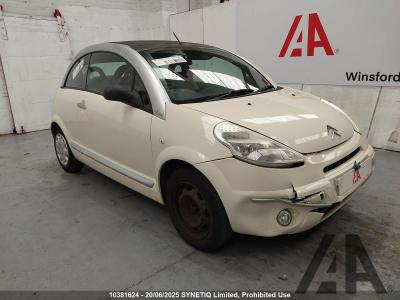Image of 2007 CITROEN C3 PLURIEL EXCLUSIVE LATTE 1360cc PETROL MANUAL 3 DOOR CONVERTIBLE