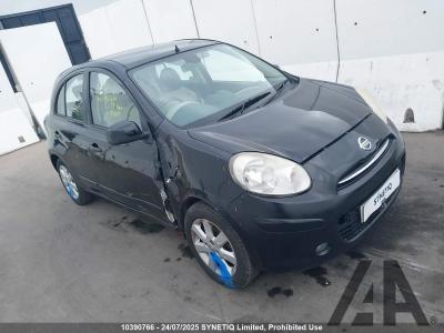 Image of 2011 NISSAN MICRA TEKNA 1198cc PETROL MANUAL 5 Speed 5 DOOR HATCHBACK