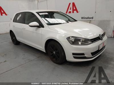 Image of 2014 VOLKSWAGEN GOLF SE TDI BLUEMOTION TECHNOLOGY D 1968cc TURBO DIESEL SEMI AUTO 6 Speed 5 DOOR HATCHBACK