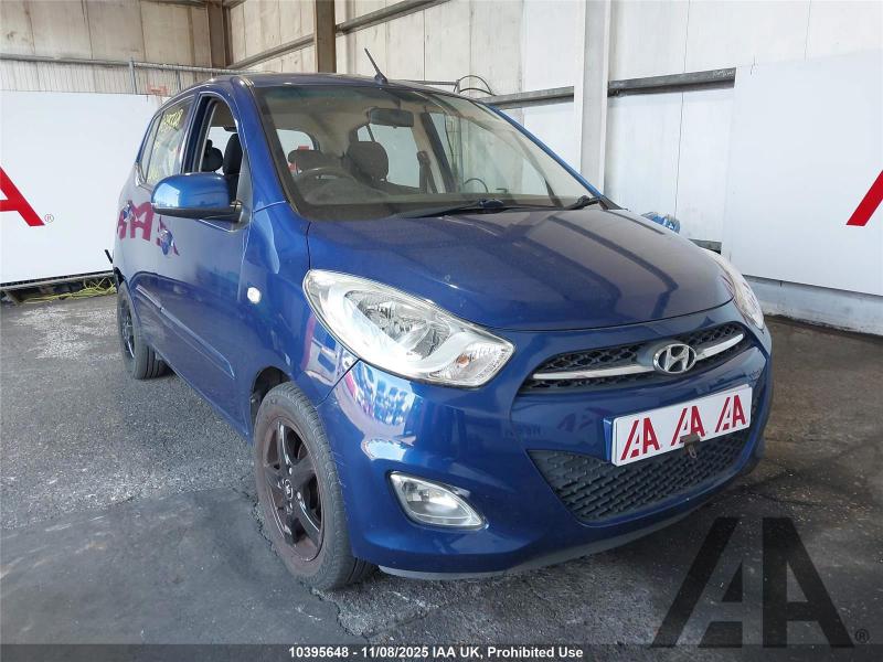 2013 HYUNDAI I10 ACTIVE 1248cc PETROL MANUAL 5 Speed 5 DOOR HATCHBACK