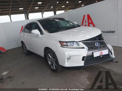 2014 LEXUS RX 450H ADVANCE PAN ROOF