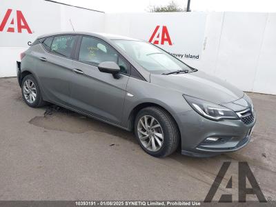 Image of 2019 VAUXHALL ASTRA DESIGN 1399cc TURBO PETROL MANUAL 6 Speed 5 DOOR HATCHBACK