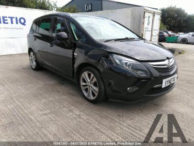 Image of 2016 VAUXHALL ZAFIRA TOURER SRI CDTI ECOFLEX S/S 1598cc TURBO DIESEL MANUAL 6 Speed 5 DOOR MPV