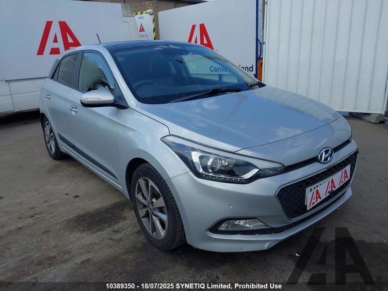 2017 HYUNDAI I20 MPI PREMIUM SE NAV 1248cc PETROL MANUAL 5 Speed 5 DOOR HATCHBACK