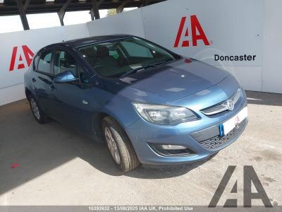Image of 2014 VAUXHALL ASTRA DESIGN CDTI ECOFLEX S/S 1598cc TURBO DIESEL MANUAL 6 Speed 5 DOOR HATCHBACK