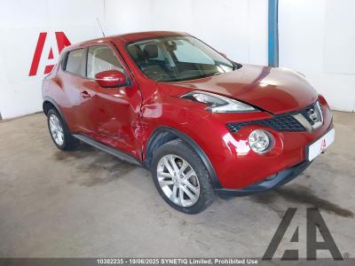 Image of 2015 NISSAN JUKE ACENTA XTRONIC 1598cc PETROL CVT 5 DOOR HATCHBACK