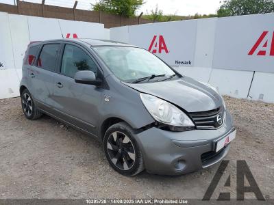 Image of 2013 NISSAN NOTE N-TEC PLUS 1386cc PETROL MANUAL 5 Speed 5 DOOR MPV