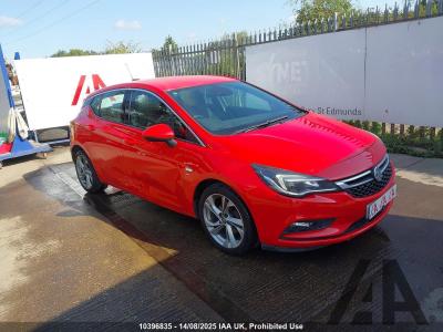 Image of 2016 VAUXHALL ASTRA SRI 1399cc TURBO PETROL MANUAL 6 Speed 5 DOOR HATCHBACK