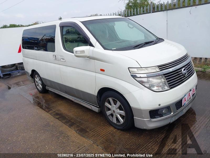 2003 NISSAN ELGRAND 35 3498cc PETROL AUTOMATIC 2 DOOR MPV