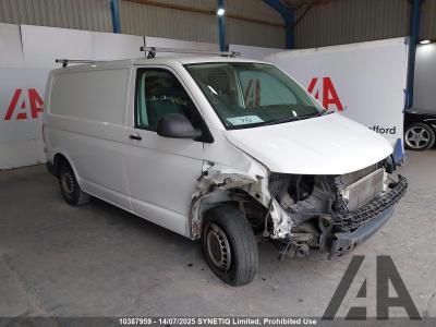 Image of 2016 VOLKSWAGEN TRANSPORTER T28 TDI P/V STARTLINE BMT 1968cc TURBO DIESEL MANUAL 5 Speed PANEL VAN