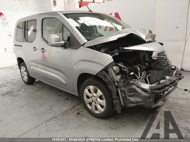 2021 VAUXHALL COMBO LIFE SE S/S 1499cc TURBO DIESEL MANUAL 5 DOOR MPV