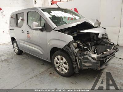 Image of 2021 VAUXHALL COMBO LIFE SE S/S 1499cc TURBO DIESEL MANUAL 5 DOOR MPV