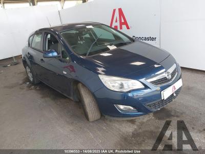 Image of 2011 VAUXHALL ASTRA EXCLUSIV 1398cc PETROL MANUAL 5 Speed 5 DOOR HATCHBACK