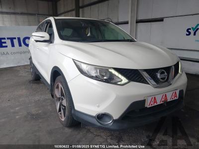 Image of 2016 NISSAN QASHQAI N-CONNECTA DIG-T 1197cc TURBO PETROL MANUAL 6 Speed 5 DOOR HATCHBACK